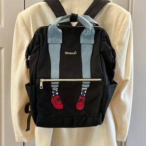 SALE! Himawari Laptop Backpack with Decorative Sneaker Design - Canvas